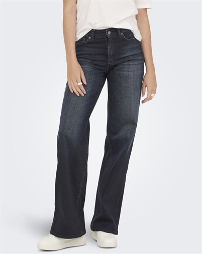  Only - ONLMadison Blush Coat Jeans - Dark Blue Denim